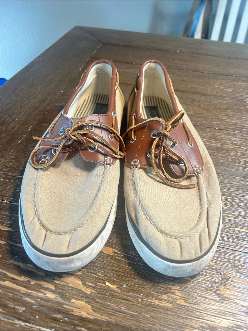 Polo Ralph Lauren Rylander boat shoes size 12d